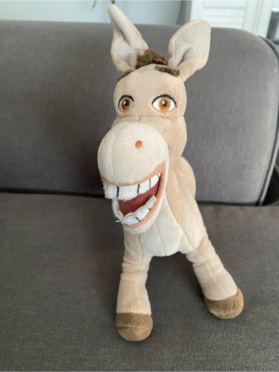 Universal Other - Plushy Stuffed Animal “- Donkey”from the Movie Shrek - Dreamworks-9 to 11 inches